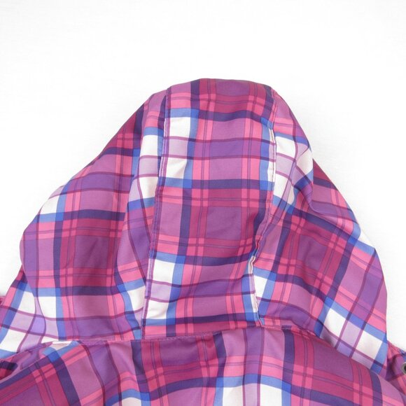 Cat & Jack Toddler Size Girls Plaid Hooded Jacket Multicolor Full Zip Pockets - Picture 9 of 9